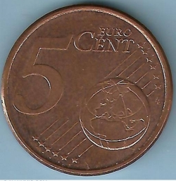 Image #1 of 5 Euro Cent 2009