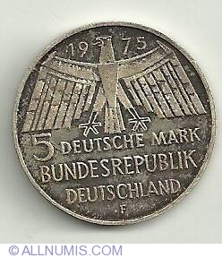 5 Mark 1975 - European Monument Protection Year