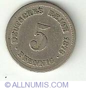 5 Pfennig 1876 A