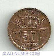 Image #2 of 50 Centimes 1973 Belgie