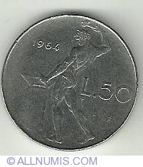 50 Lire 1964