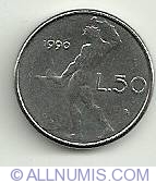 50 Lire 1990