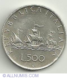Image #1 of 500 Lire 1960