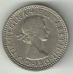 Image #2 of 6 Pence 1960