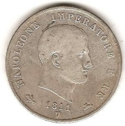 Image #1 of 5 Lire 1811 V