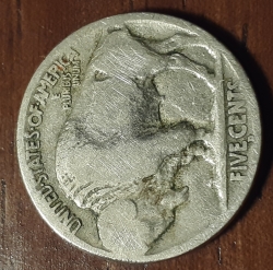 Image #2 of Buffalo Nickel 1917 D