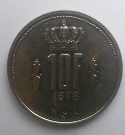 10 Franci 1978