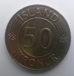 50 Kronur 1976