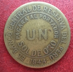 1 Sol de Oro 1944