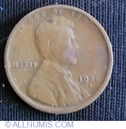 Lincoln Cent 1920 S