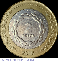 2 Pesos 2016 - May Revolution