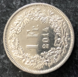 1 Franc 2014