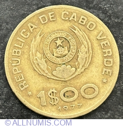 1 Escudo 1977