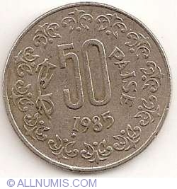 Image #1 of 50 Paise 1985 (T)