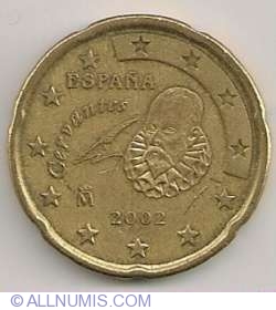 Image #2 of 20 Euro Centi 2002