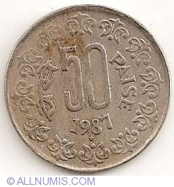 Image #1 of 50 Paise 1987 (H)