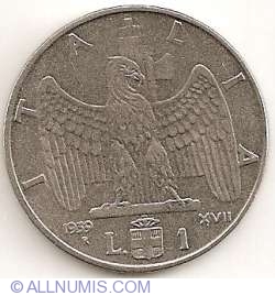 Image #1 of 1 Lira 1939 XVII magnetic