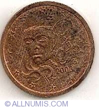 Image #2 of 1 Euro Cent 2003