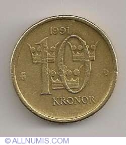 Image #1 of 10 Kronor 1991
