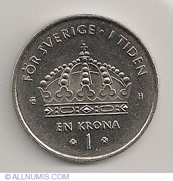 Details about   SWEDEN VERY COLLECTABLE 2003  SCARCE PRE EURO ONE KRONER COIN IN A GOOD GRADE