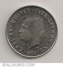 Image #2 of 1 Krona 2003