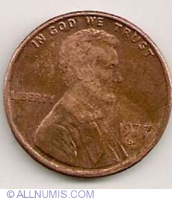 Image #2 of 1 Cent 1977 D