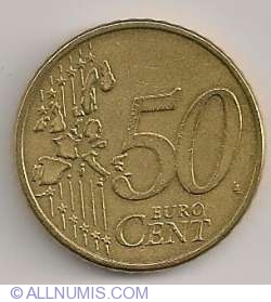 Image #1 of 50 Euro Cent 2002 D