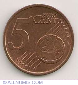 Image #1 of 5 Euro Cenţi 2006 A