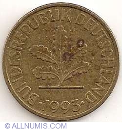 Image #2 of 10 Pfennig 1993 J