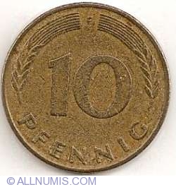 Image #1 of 10 Pfennig 1980 F