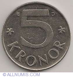 Image #1 of 5 Kronor 1990