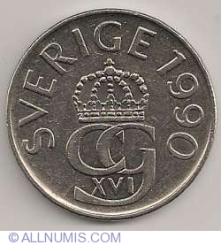 Image #2 of 5 Kronor 1990