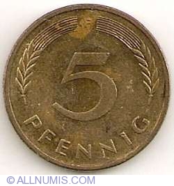 5 Pfennig 1995 F