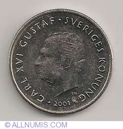 Image #2 of 1 Krona 2001