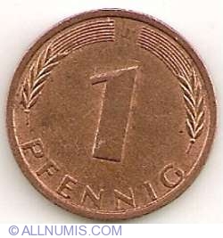 Image #1 of 1 Pfennig 1973 J