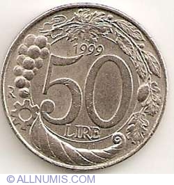 Image #1 of 50 Lire 1999