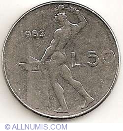Image #1 of 50 Lire 1983