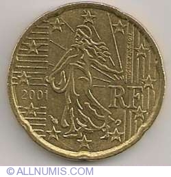 20 Euro Cent 2001