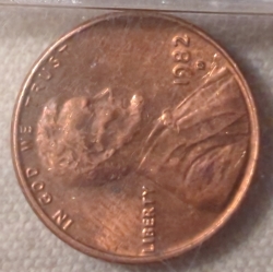 Image #1 of 1 Cent 1982 D