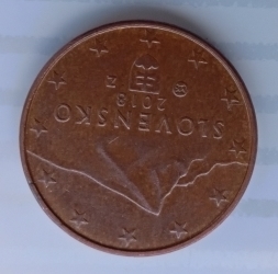 Image #2 of 1 Euro Cent 2018