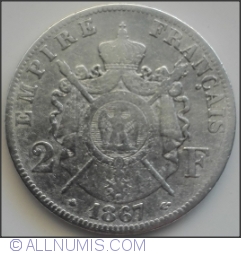 2 Francs 1867 A