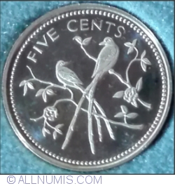 Image #1 of [PROOF] 5 Cents 1974