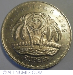 Image #1 of 5 Rupees 1992