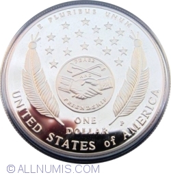 Image #2 of 1 Dolar 2004 P - 200 de ani de la expediația lui Lewis și Clark