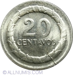 Image #1 of 20 Centavos 1967