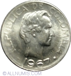 Image #2 of 20 Centavos 1967