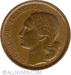 Image #2 of 20 Francs 1950 B (4 plumes)