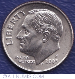 Image #2 of Dime 2005 D