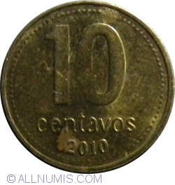 10 Centavos 2010 (magnetic)