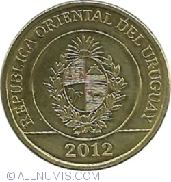 2 Pesos Uruguayos 2012